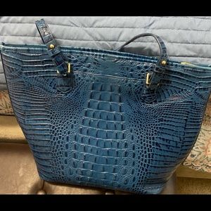 Brahmin Asher  Palace Blue Melbourne NWT